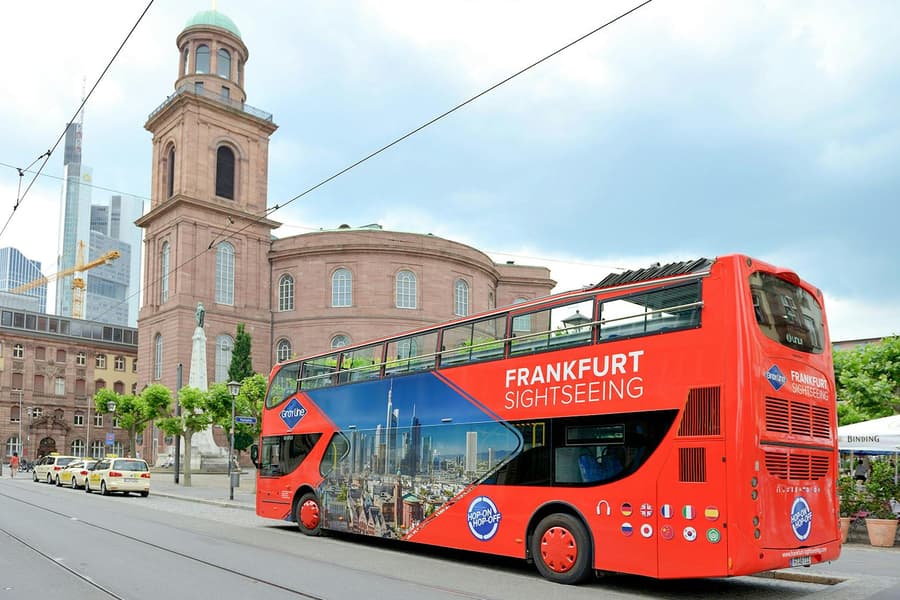 Frankfurt Sightseeing: Frankfurt Hop-on Hop-off Bus Tour, Frankfurt am Main
