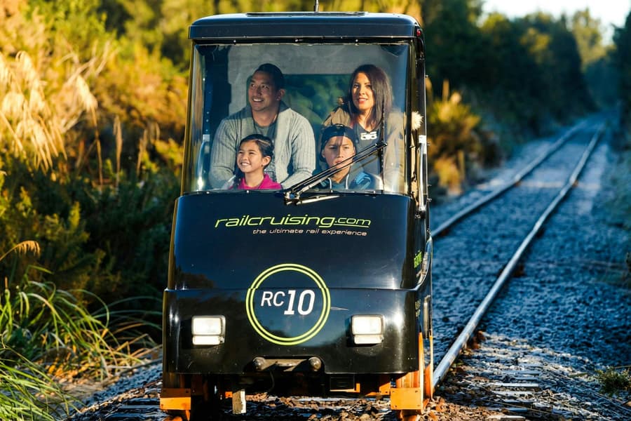 Ngongotaha Ultimate Journey: 2-Hour Self-Drive Rail Car, Rotorua