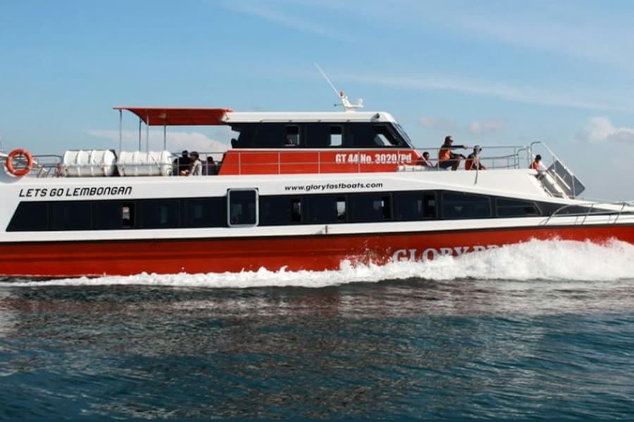 Denpasar: Glory's Fast Boat to Nusa Lembongan, at Denpasar Cruises, Denpasar