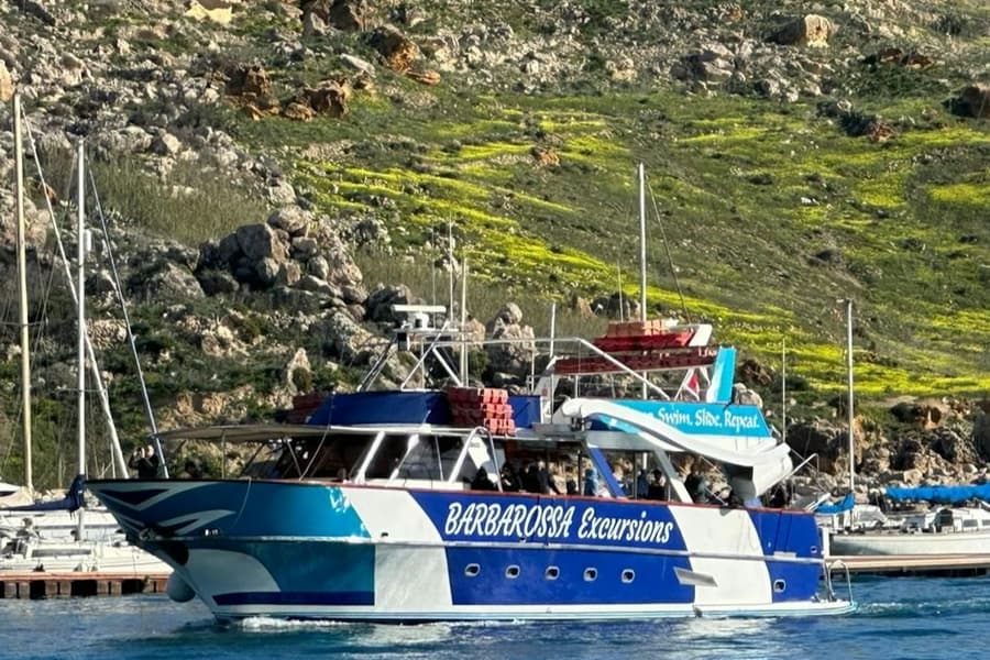 Gozo, Blue Lagoon & Comino: Boat Cruise from Mellieħa, at Day Trips in Mellieħa, Mellieħa
