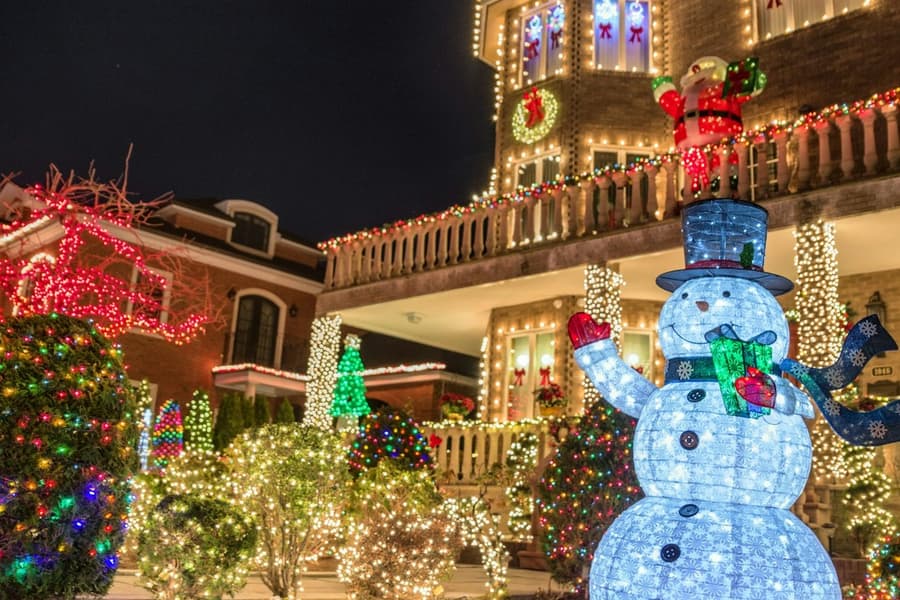 Dyker Heights Luxury Holiday Lights Tour & Hot Cocoa, at New York City Tours, New York