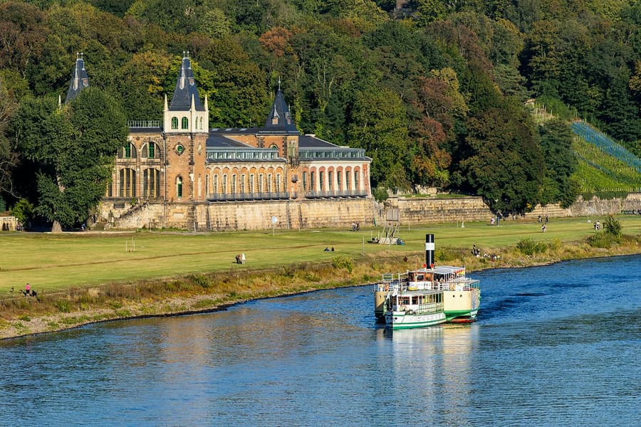 Dresden Elbe River Cruise to Pillnitz Castle, Dresden