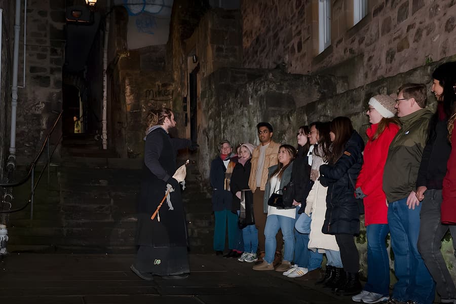 Edinburgh Underground Ghost Tour, at City of Edinburgh Tours, Edinburgh