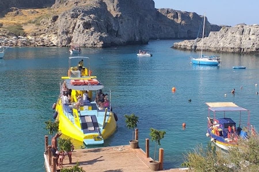 Chuyến Đi Tàu Ngầm Saint Paul (2 Giờ), Lindos