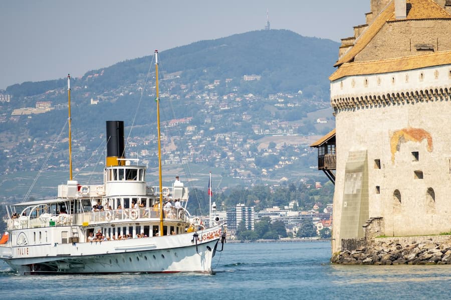 Swiss Riviera Boat Tour, at Lausanne Lake Cruises, Lausanne