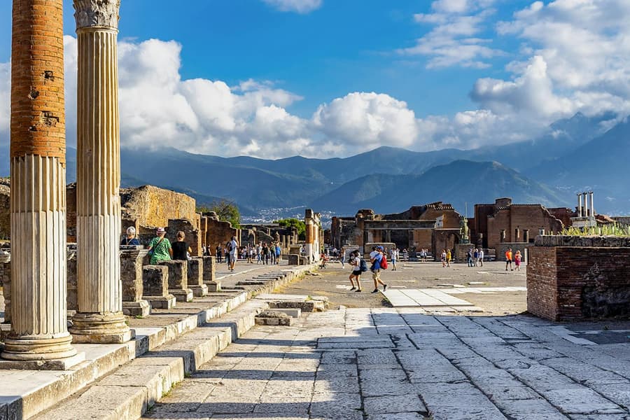 From Naples: Train to Pompeii & Guided Walking Tour, Naples