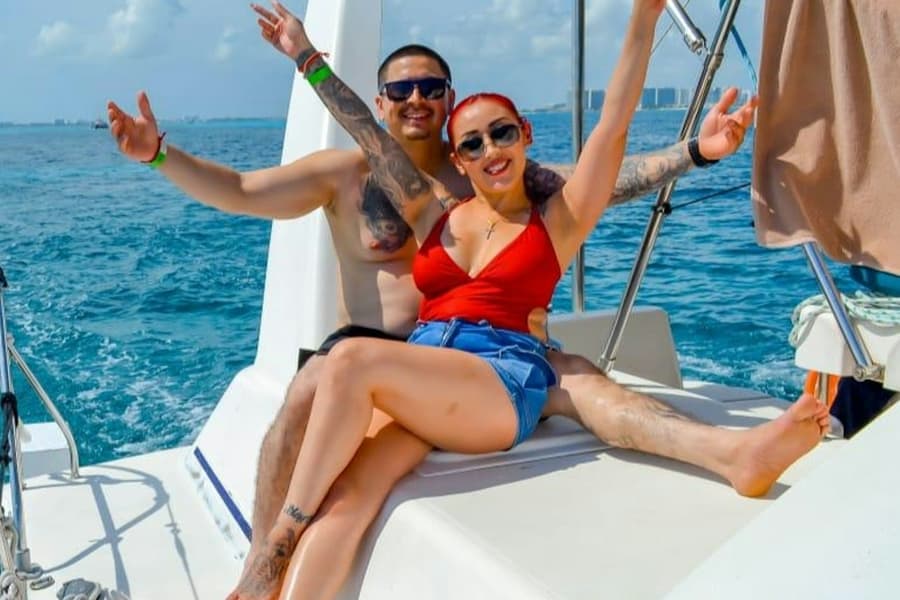 Isla Mujeres: Catamaran Tour with Snorkeling & Beach Club from Cancún, at Sailing Day Trips from Cancún, Tulum