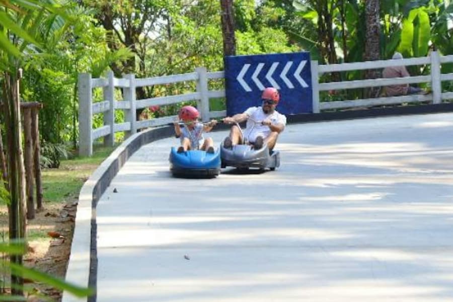 Phuket: Hanuman Luge Ride + Optional Zipline Adventure, at Hanuman World, Tambon Chalong