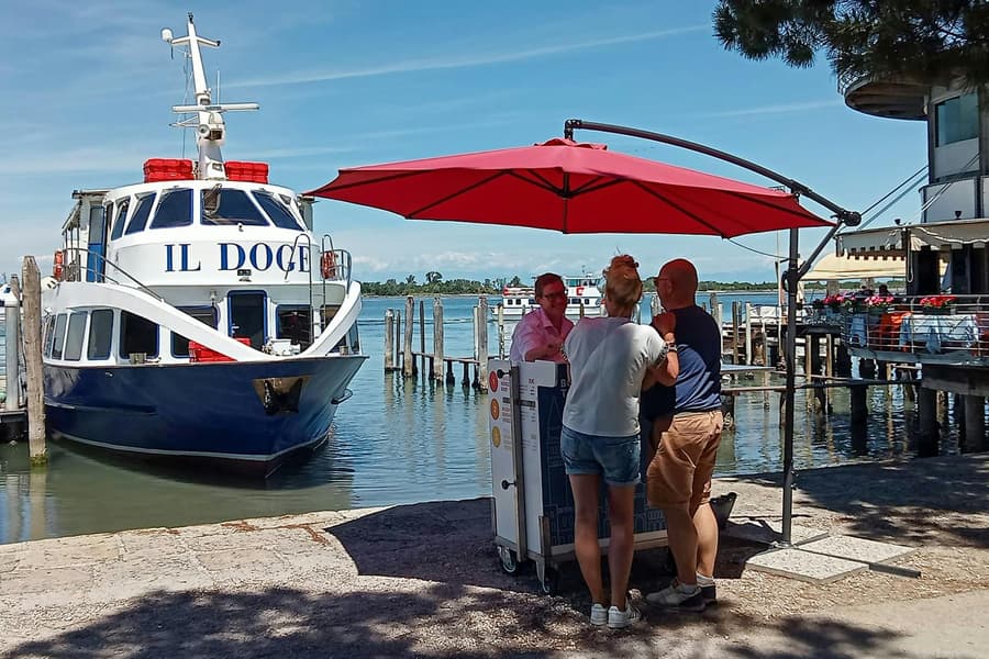 Venice, Murano and Burano Guided Tour from Punta Sabbioni, Jesolo
