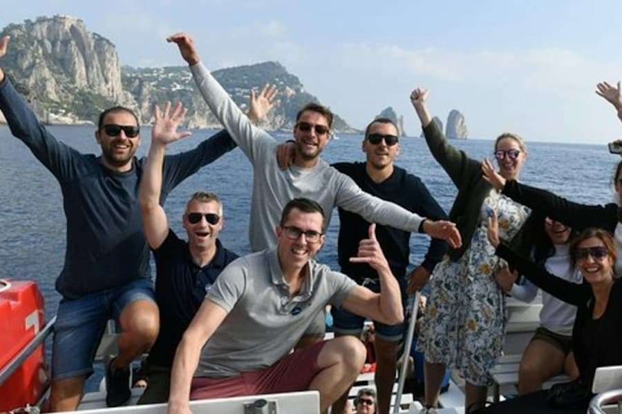 Capri Island: Day trip from Naples with Island Boat Tour, at Capri Day Trips from Naples, Naples
