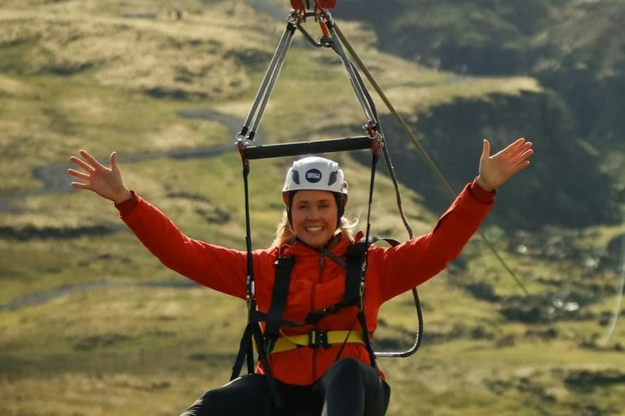 Iceland: The Bird Mega Zipline, at Iceland Zipline