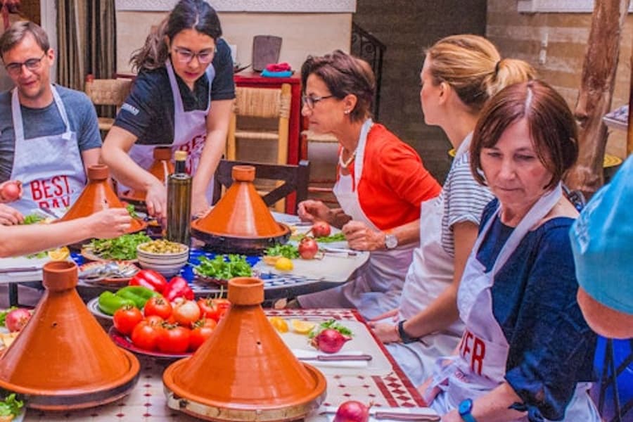 Marrakesh: Tagine Cooking Class, at Marrakesh Workshops & Classes