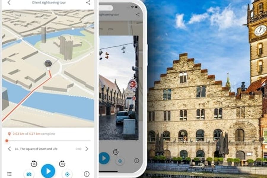 Ghent: Audio Guide App by TouringBee, Ghent