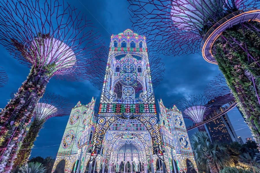Big Bus: Noční autobusová prohlídka Singapuru s živým průvodcem, at Big Bus Tours Singapore, Singapore