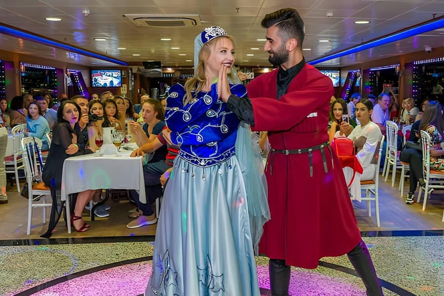 Istanbul: 4-Hr Bosphorus Dinner Cruise with Ottoman Dance Show, at Istanbul Dinner Cruises