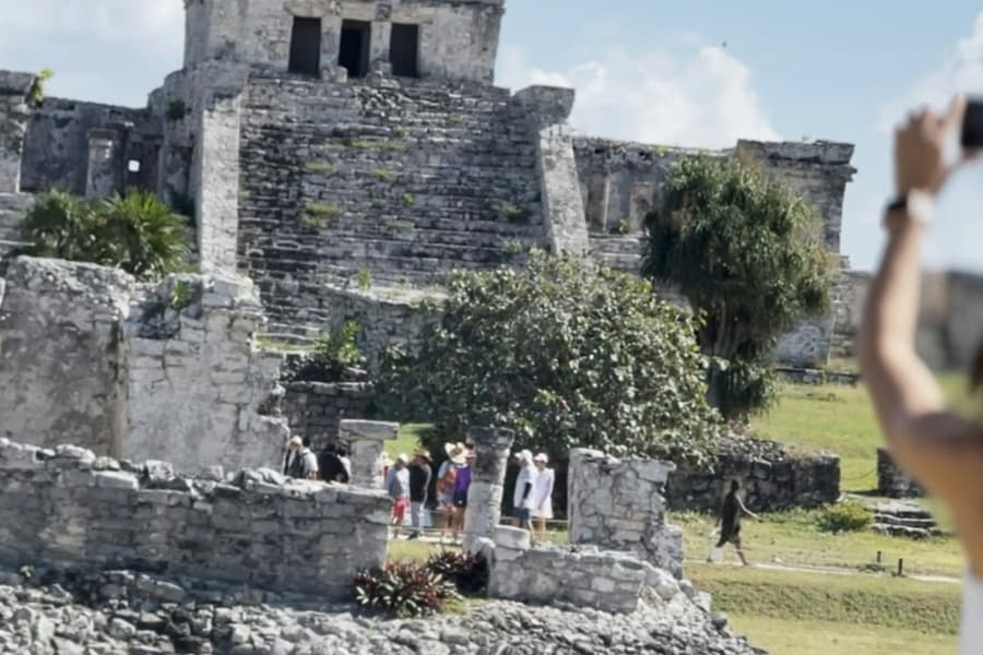 Maya Ruins of Tulum, Cenote Mariposa & Playa del Carmen: Roundtrip with Lunch, at Tulum and Cenotes Day trips from Cancún, Tulum