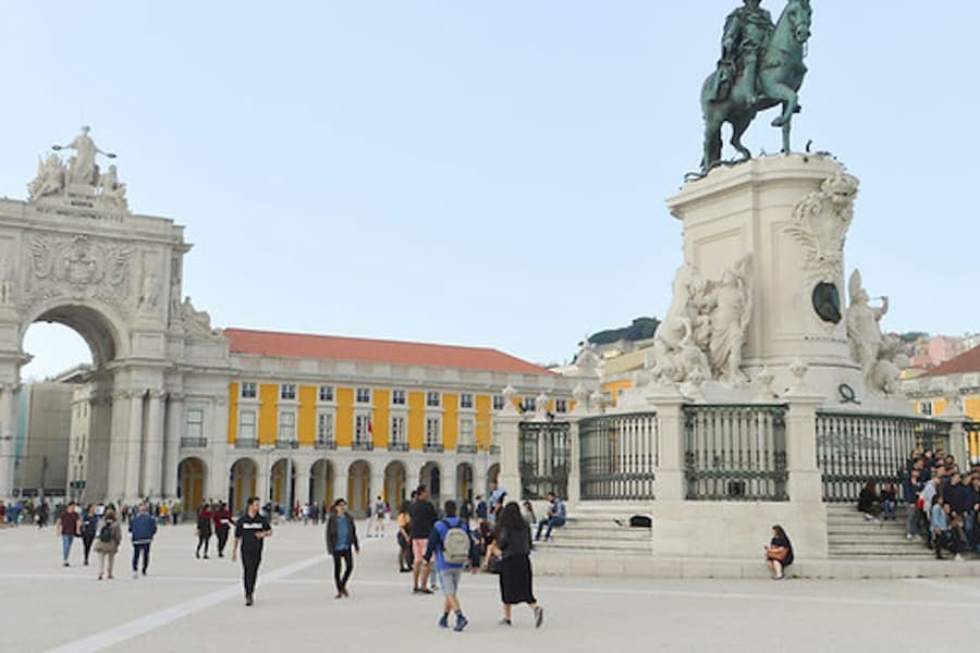 Rua Augusta Arch Viewpoint, at Arco da Rua Augusta