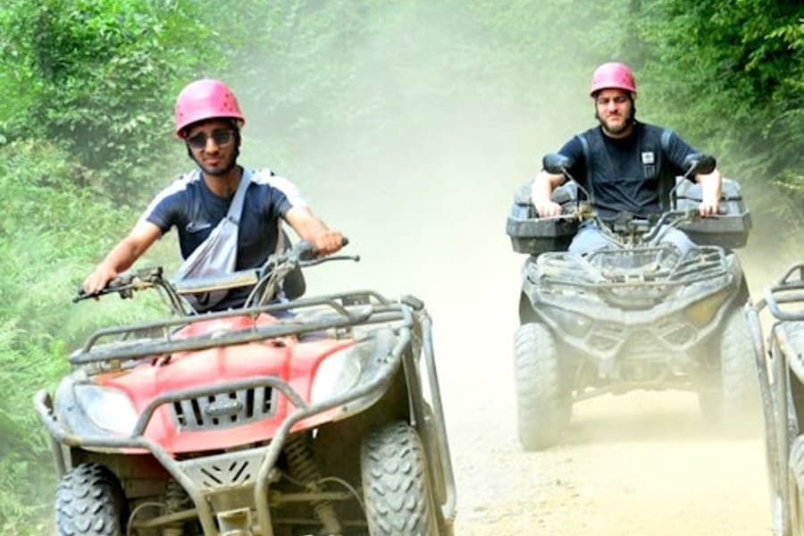 Belgrade Forest: ATV Safari with Zipline Day Trip from Istanbul, at Belgrade Forest Activities