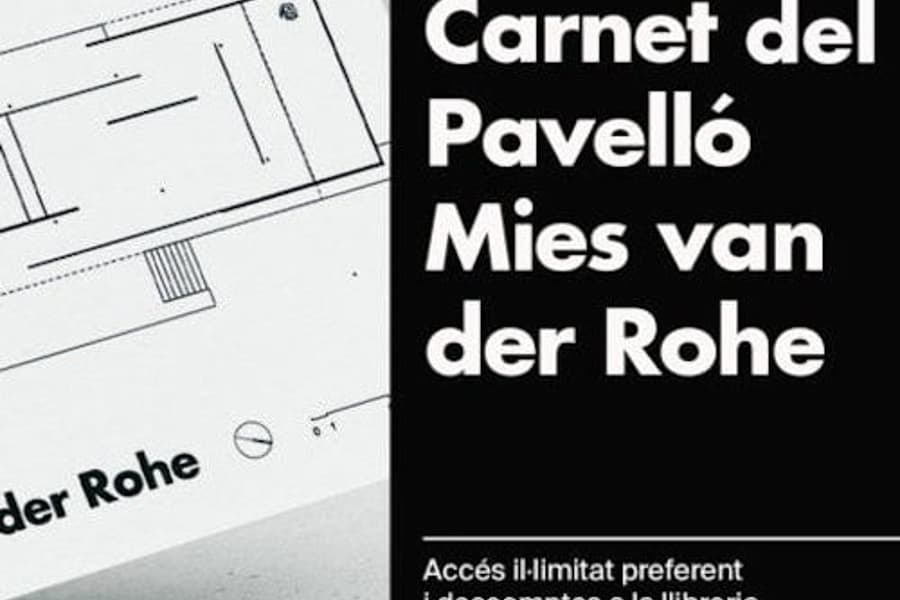 Mies van der Rohe Pavilion Card, at Mies van der Rohe Pavilion