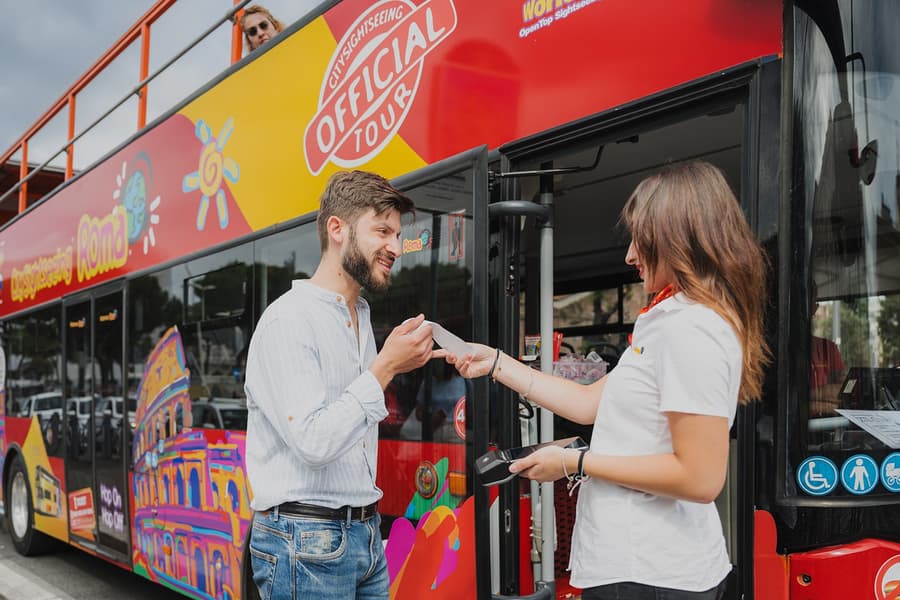 Combo: Rome Hop-on Hop-off Bus Tour + Vatican Museums Skip-the-Line Tickets, Rome
