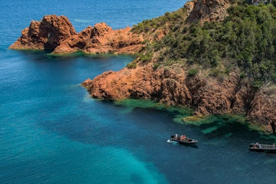 Escursione in barca al Massiccio dell'Esterel, Cannes