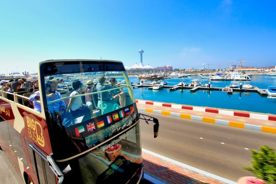 Big Bus: Abu Dhabi Hop-on Hop-off Bus Tour with Optional Louvre Museum Tickets & Presidential Palace Tour, Abu Dhabi