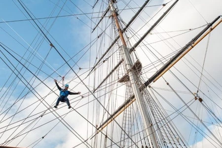 London: Cutty Sark Rig Climb Ticket, at Cutty Sark