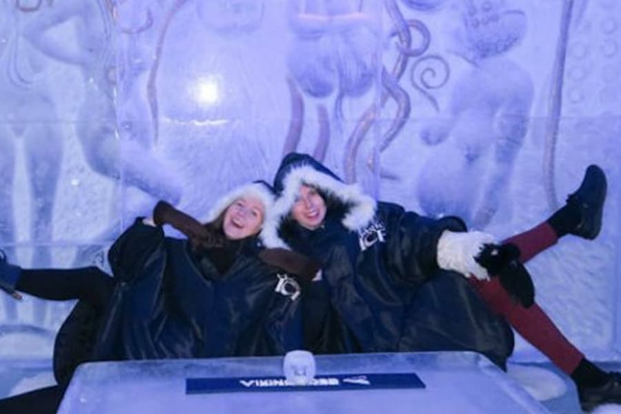 Magic Ice Bar Bergen: Entrada, at Magic Ice Bar Bergen, Bergen