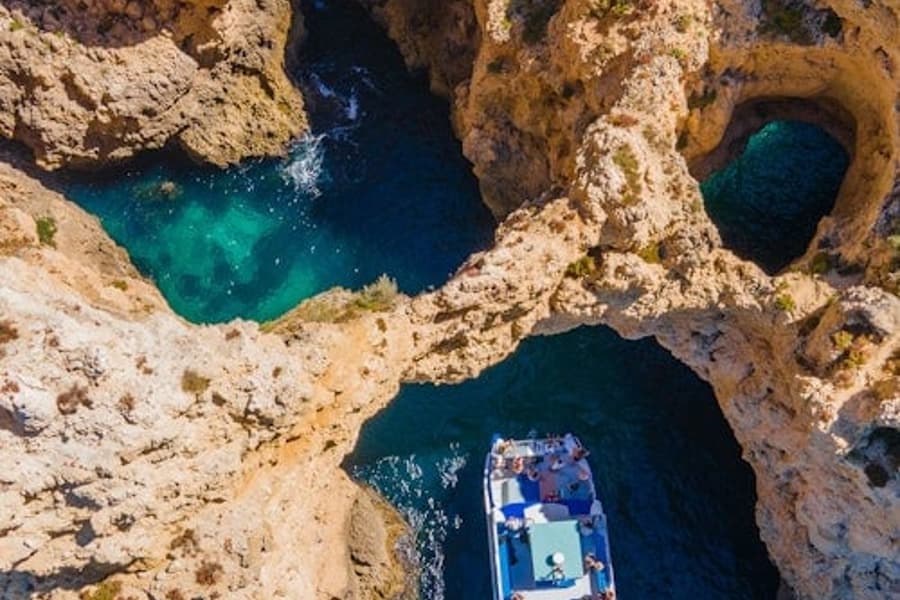 Punta de la Piedade: Creuer Costaner de 2,5 Hores des de Lagos, Lagos