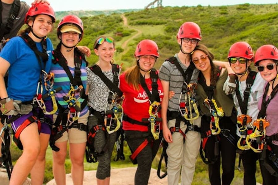 Касл-Рок: Экскурсия на зип-лайн, at The Edge Ziplines & Adventures, Castle Rock