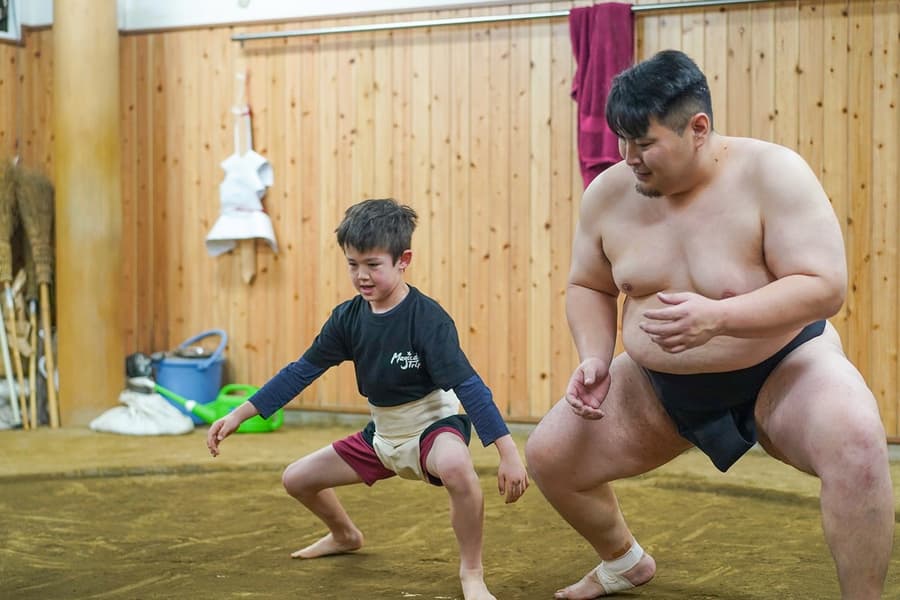 Kawasaki, Kanagawa: Sumo Stable Tour & Show with Chanko-Nabe Hot Pot Cooking, at Shin-Kawasaki Station, Tokyo