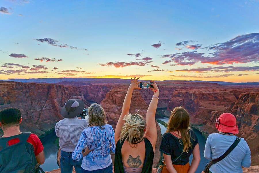 Fra Las Vegas: Antelope Canyon X & Horseshoe Bend Tour med frokost, Las Vegas