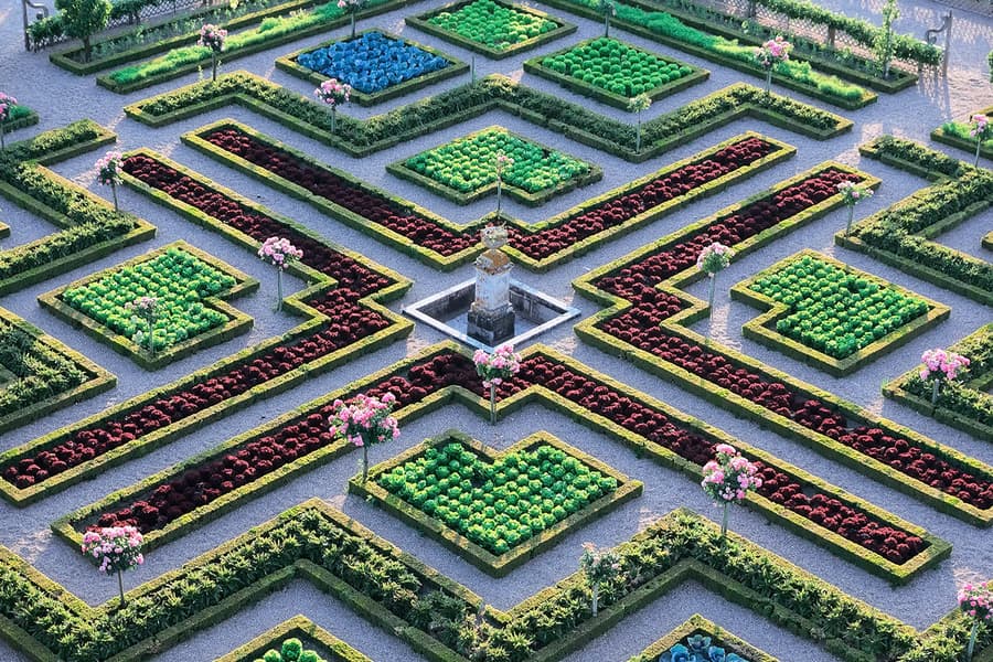 Vé tham quan chỉ Vườn Lâu đài Villandry, at Château de Villandry, Loire Valley