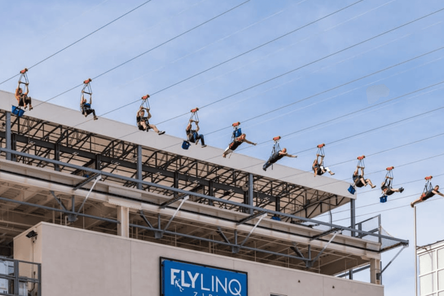 Fly LINQ Zipline Las Vegas: Entry Ticket, at Fly LINQ Zipline