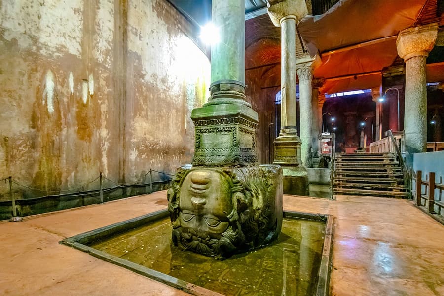 Tour Guidato della Cisterna Basilica con Biglietti Salta la Coda, at Basilica Cistern, Istanbul