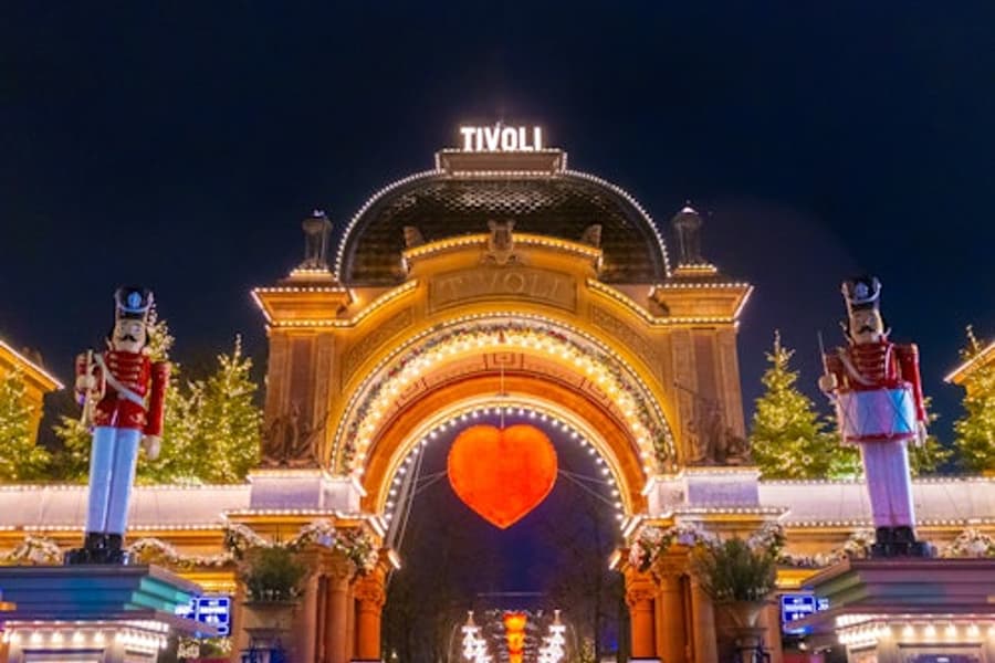 Tivoli Gardens: Christmas Entry Ticket at Tivoli Gardens