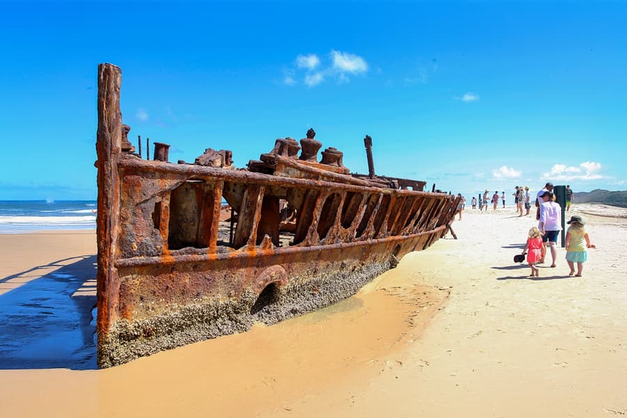 Von Rainbow Beach: K'gari (Fraser Island) 3-Tage Selbstfahrer-4WD-Tour, Brisbane
