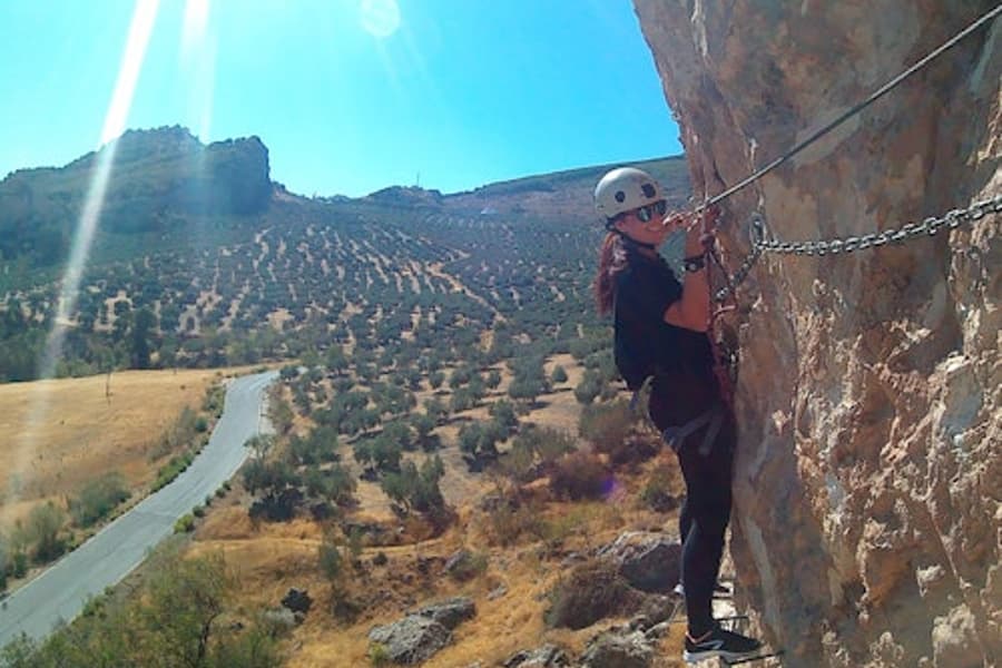 Via Ferrata de Moclín : Visite Guidée depuis Grenade, Granada