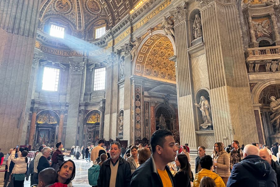 St. Peter's Basilica Reserved Entry Tickets with Dome Access, Rome