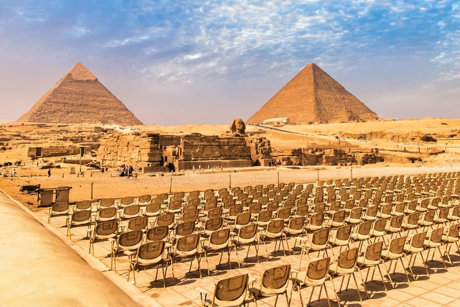From Cairo: Half-Day Giza Pyramids & Sphinx Guided Tour with Nile Felucca Ride & Hotel Transfers, Cairo