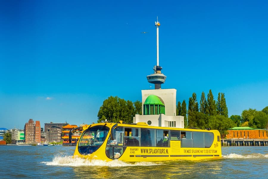Lawatan Splashboat Melihat Pemandangan Rotterdam Selama 1 Jam, at Parkhaven 9, 3016 GM Rotterdam, Netherlands, Rotterdam