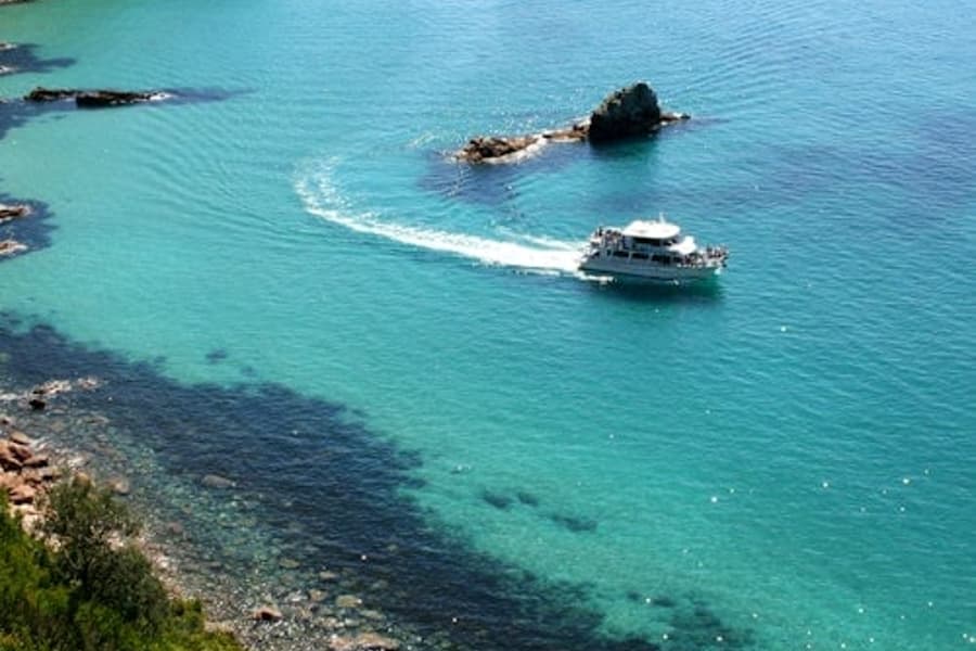 Plavba z Cape Woolamai ze San Rema, Cowes
