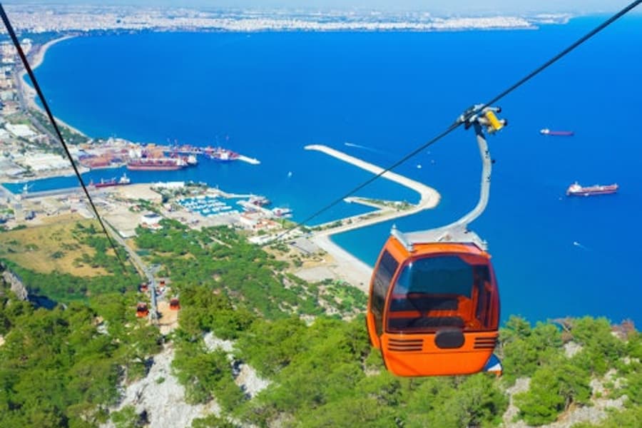 Antalya: City Tour with Cable Car Ride, Boat Trip & Duden Waterfalls, Antalya
