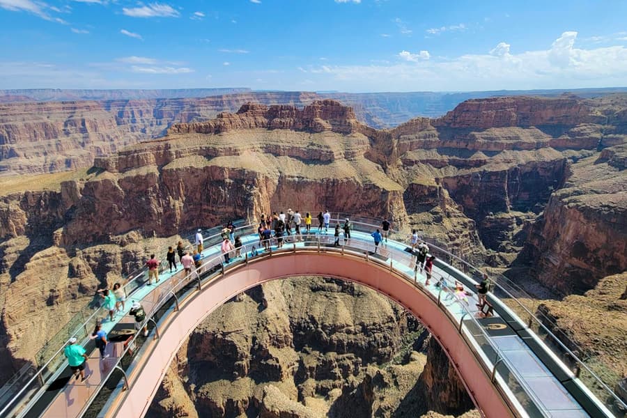 Grand Canyon West Rim Entry Tickets with Skywalk Access at Grand Canyon West