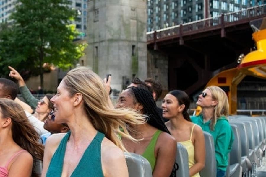 Lake Michigan och Chicago River: 75-minuters tur med snabbåt, Chicago