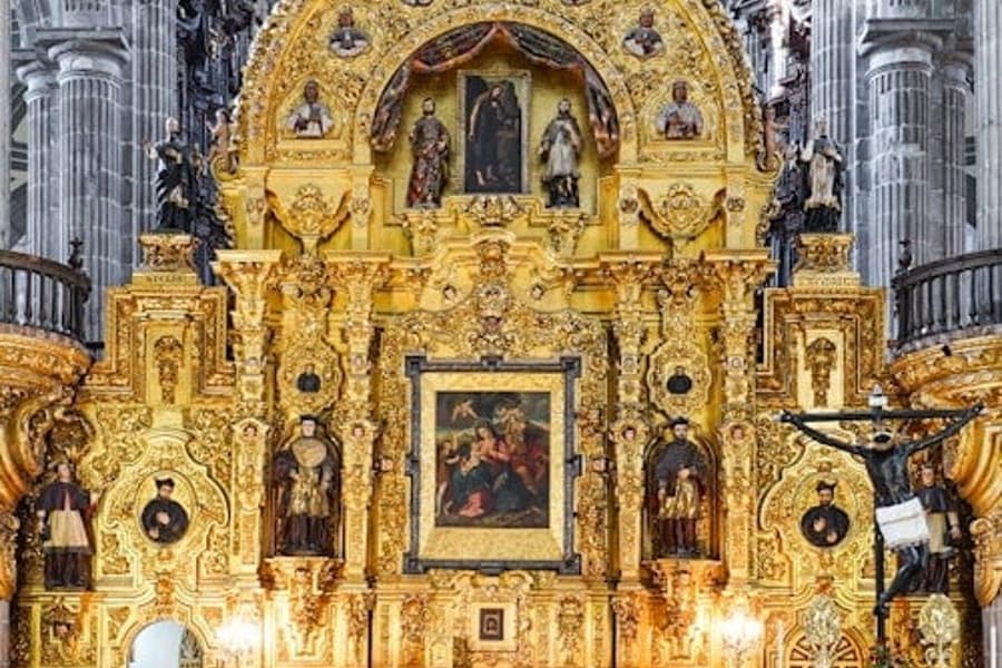 Καθεδρικός Μητροπολιτικός Ναός Πόλης του Μεξικού: Ξενάγηση με ξεναγό, at Mexico City Metropolitan Cathedral, Mexico City
