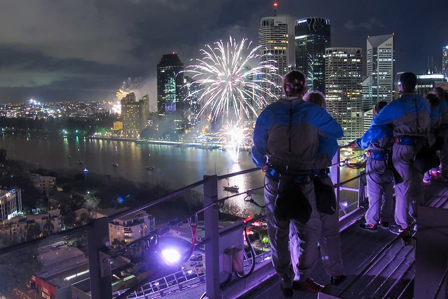 ব্রিসবেন স্টোরি ব্রিজ নাইট ক্লাইম্ব, at Story Bridge, Brisbane