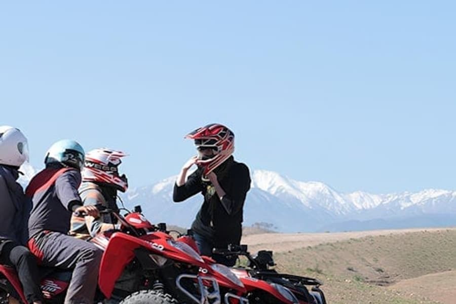 Agafay Desert & Lake: Half-Day Guided Quad Adventure + Transport, at Quad Biking Marrakech