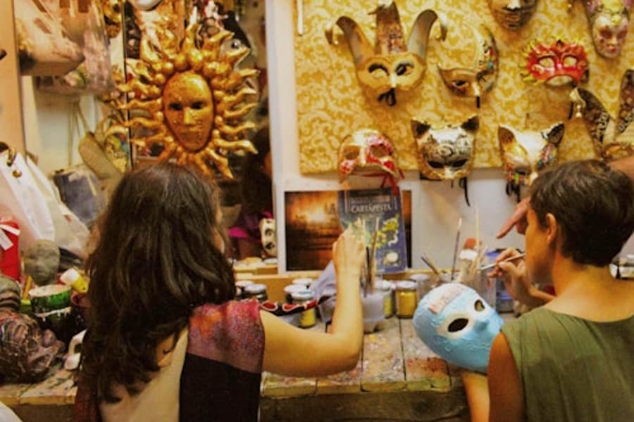 Carnival Mask-Making in Venice, at Venice Mask Making Workshops
