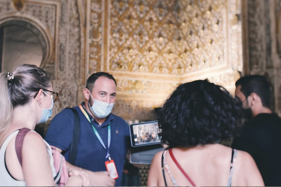 Small-Group Guided Tour of Alcázar of Seville, at Plaza del Triunfo